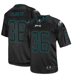 Nike Eagles #36 Jay Ajayi Lights Out Black Mens Stitched NFL Elite Jersey Nike Eagles #36 Jay Ajayi Lights Out Black Mens Stitched NFL Elite Jersey