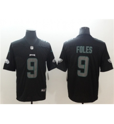 Nike Eagles 9 Nick Foles Black Vapor Impact Limited Jersey Nike Eagles 9 Nick Foles Black Vapor Impact Limited Jersey