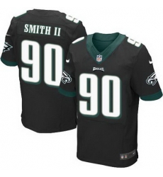 Nike Eagles #90 Marcus Smith II Black Alternate Mens Stitched NFL Elite Jersey Nike Eagles #90 Marcus Smith II Black Alternate Mens Stitched NFL Elite Jersey