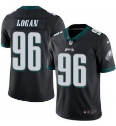 Nike Eagles #96 Bennie Logan Black Mens Stitched NFL Limited Rush Jersey Nike Eagles #96 Bennie Logan Black Mens Stitched NFL Limited Rush Jersey