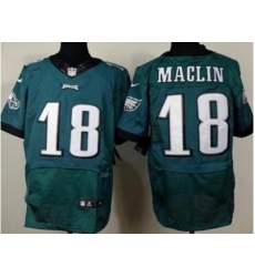 Nike Philadelphia Eagles 18 Jeremy Maclin Green Elite NFL Jersey Nike Philadelphia Eagles 18 Jeremy Maclin Green Elite NFL Jersey