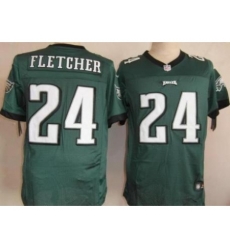 Nike Philadelphia Eagles 24 Bradley Fletcher Green Elite NFL Jersey Nike Philadelphia Eagles 24 Bradley Fletcher Green Elite NFL Jersey