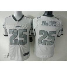 Nike Philadelphia Eagles 25 LeSean McCoy White Game Platinum NFL Jersey Nike Philadelphia Eagles 25 LeSean McCoy White Game Platinum NFL Jersey