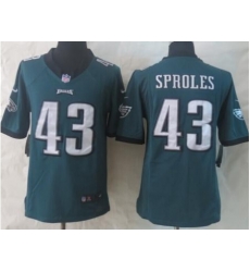 Nike Philadelphia Eagles 43 Darren Sproles Green Limited NFL Jersey Nike Philadelphia Eagles 43 Darren Sproles Green Limited NFL Jersey
