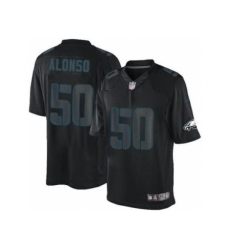 Nike Philadelphia Eagles 50 Kiko Alonso Black Impact Limited NFL Jersey Nike Philadelphia Eagles 50 Kiko Alonso Black Impact Limited NFL Jersey