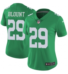 Nike Eagles #29 LeGarrette Blount Green Womens Stitched NFL Limited Rush Jersey Nike Eagles #29 LeGarrette Blount Green Womens Stitched NFL Limited Rush Jersey