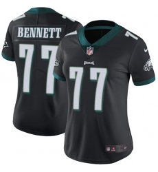 Nike Eagles #77 Michael Bennett Black Alternate Womens Stitched NFL Vapor Untouchable Limited Jersey Nike Eagles #77 Michael Bennett Black Alternate Womens Stitched NFL Vapor Untouchable Limited Jersey