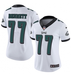 Nike Eagles #77 Michael Bennett White Womens Stitched NFL Vapor Untouchable Limited Jersey Nike Eagles #77 Michael Bennett White Womens Stitched NFL Vapor Untouchable Limited Jersey