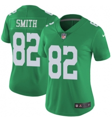 Nike Eagles #82 Torrey Smith Green Womens Stitched NFL Limited Rush Jersey Nike Eagles #82 Torrey Smith Green Womens Stitched NFL Limited Rush Jersey