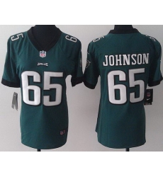 Women Nike Philadelphia Eagles 65 Johnson Green NFL Jerseys Women Nike Philadelphia Eagles 65 Johnson Green NFL Jerseys