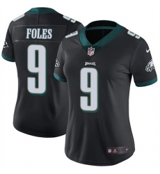 Women Philadelphia Eagles 9 Nick Foles Black Vapor Untouchable Limited Stitched Football Jersey Women Philadelphia Eagles 9 Nick Foles Black Vapor Untouchable Limited Stitched Football Jersey