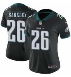 Women Philadelphia Eagles Saquon Barkley #26 Black F U S E Limited Stitched Football Jersey Women Philadelphia Eagles Saquon Barkley #26 Black F U S E Limited Stitched Football Jersey