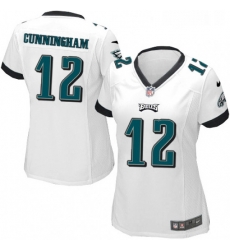 Womens Nike Philadelphia Eagles 12 Randall Cunningham Game White NFL Jersey Womens Nike Philadelphia Eagles 12 Randall Cunningham Game White NFL Jersey