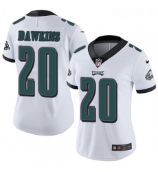 Womens Nike Philadelphia Eagles 20 Brian Dawkins White Vapor Untouchable Limited Player NFL Jersey Womens Nike Philadelphia Eagles 20 Brian Dawkins White Vapor Untouchable Limited Player NFL Jersey