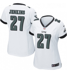 Womens Nike Philadelphia Eagles 27 Malcolm Jenkins Game White NFL Jersey Womens Nike Philadelphia Eagles 27 Malcolm Jenkins Game White NFL Jersey