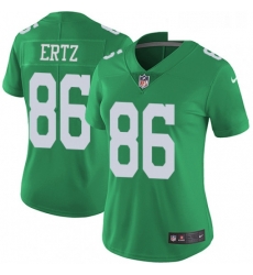 Womens Nike Philadelphia Eagles 86 Zach Ertz Limited Green Rush Vapor Untouchable NFL Jersey Womens Nike Philadelphia Eagles 86 Zach Ertz Limited Green Rush Vapor Untouchable NFL Jersey