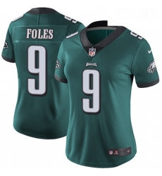 Womens Nike Philadelphia Eagles 9 Nick Foles Midnight Green Team Color Vapor Untouchable Limited Player NFL Jersey Womens Nike Philadelphia Eagles 9 Nick Foles Midnight Green Team Color Vapor Untouchable Limited Player NFL Jersey