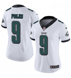 Womens Nike Philadelphia Eagles 9 Nick Foles White Vapor Untouchable Limited Player NFL Jersey Womens Nike Philadelphia Eagles 9 Nick Foles White Vapor Untouchable Limited Player NFL Jersey