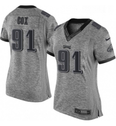 Womens Nike Philadelphia Eagles 91 Fletcher Cox Limited Gray Gridiron NFL Jersey Womens Nike Philadelphia Eagles 91 Fletcher Cox Limited Gray Gridiron NFL Jersey