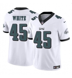Youth Philadelphia Eagles 45 Devin White White 2023 F U S E Vapor Untouchable Limited Stitched Football Jersey Youth Philadelphia Eagles 45 Devin White White 2023 F U S E Vapor Untouchable Limited Stitched Football Jersey