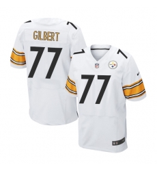 77 Marcus Gilbert Elite White Pittsburgh Steelers Road Nike Jersey 77 Marcus Gilbert Elite White Pittsburgh Steelers Road Nike Jersey