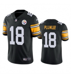 Men Pittsburgh Steelers 18 John Rhys Plumlee Black Alternate Vapor Untouchable Limited Stitched Jersey Men Pittsburgh Steelers 18 John Rhys Plumlee Black Alternate Vapor Untouchable Limited Stitched Jersey