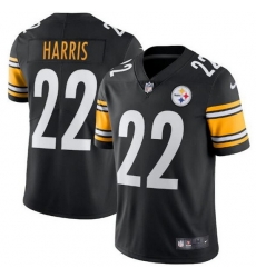 Men Pittsburgh Steelers 22 Najee Harris Black Vapor Untouchable Limited Stitched Jersey Men Pittsburgh Steelers 22 Najee Harris Black Vapor Untouchable Limited Stitched Jersey