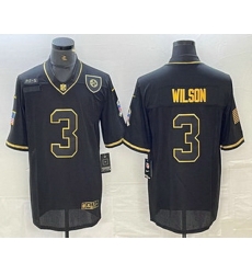 Men Pittsburgh Steelers 3 Russell Wilson Black Gold 2020 Salute To Service Stitched NFL Nike Limited Jersey Men Pittsburgh Steelers 3 Russell Wilson Black Gold 2020 Salute To Service Stitched NFL Nike Limited Jersey
