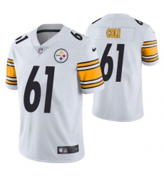 Men Pittsburgh Steelers 61 Mason Cole White Vapor Untouchable Limited Stitched Jersey Men Pittsburgh Steelers 61 Mason Cole White Vapor Untouchable Limited Stitched Jersey