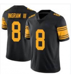 Men Pittsburgh Steelers 8 melvin Ingram III Black Rush Limited Jersey Men Pittsburgh Steelers 8 melvin Ingram III Black Rush Limited Jersey