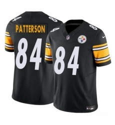 Men Pittsburgh Steelers 84 Cordarrelle Patterson Black 2024 F U S E Vapor Untouchable Limited Stitched Jersey Men Pittsburgh Steelers 84 Cordarrelle Patterson Black 2024 F U S E Vapor Untouchable Limited Stitched Jersey