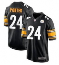 Men Pittsburgh Steelers Joey Porter #24 Black Vapor Untouchable Limited Stitched Jersey Men Pittsburgh Steelers Joey Porter #24 Black Vapor Untouchable Limited Stitched Jersey