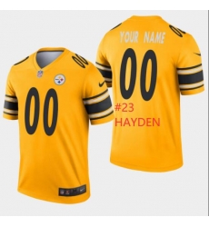 Men Steelers #23 Hayden Yellow Rush Jersey Men Steelers #23 Hayden Yellow Rush Jersey