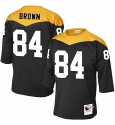 Mens Mitchell and Ness Pittsburgh Steelers 84 Antonio Brown Elite Black 1967 Home Throwback NFL Jersey Mens Mitchell and Ness Pittsburgh Steelers 84 Antonio Brown Elite Black 1967 Home Throwback NFL Jersey