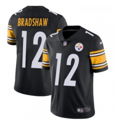 Mens Nike Pittsburgh Steelers 12 Terry Bradshaw Black Team Color Vapor Untouchable Limited Player NFL Jersey Mens Nike Pittsburgh Steelers 12 Terry Bradshaw Black Team Color Vapor Untouchable Limited Player NFL Jersey