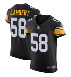Mens Nike Pittsburgh Steelers 58 Jack Lambert Black Team Color Vapor Untouchable Elite Player Jersey Mens Nike Pittsburgh Steelers 58 Jack Lambert Black Team Color Vapor Untouchable Elite Player Jersey