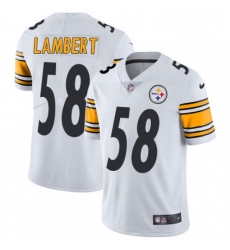 Mens Nike Pittsburgh Steelers 58 Jack Lambert White Vapor Untouchable Limited Player NFL Jersey Mens Nike Pittsburgh Steelers 58 Jack Lambert White Vapor Untouchable Limited Player NFL Jersey