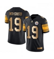 Mens Pittsburgh Steelers 19 JuJu Smith Schuster Limited Black Gold Rush Vapor Untouchable Football Jersey Mens Pittsburgh Steelers 19 JuJu Smith Schuster Limited Black Gold Rush Vapor Untouchable Football Jersey