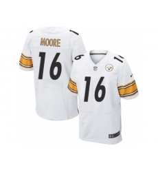 Nike Pittsburgh Steelers 16 Lance Moore White Elite NFL Jersey Nike Pittsburgh Steelers 16 Lance Moore White Elite NFL Jersey