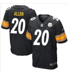 Nike Pittsburgh Steelers #20 Will Allen Black Team Color Men 27s Stitched NFL Elite Jersey Nike Pittsburgh Steelers #20 Will Allen Black Team Color Men 27s Stitched NFL Elite Jersey