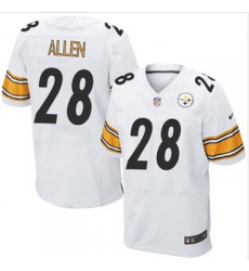 Nike Pittsburgh Steelers #28 Cortez Allen White Men 27s Stitched NFL Elite Jersey Nike Pittsburgh Steelers #28 Cortez Allen White Men 27s Stitched NFL Elite Jersey