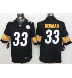 Nike Pittsburgh Steelers 33 Isaac Redman black Limited NFL Jersey Nike Pittsburgh Steelers 33 Isaac Redman black Limited NFL Jersey
