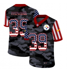 Nike Pittsburgh Steelers 39 Minkah Fitzpatrick Camo 2020 USA Flag Salute To Service Limited Jersey Nike Pittsburgh Steelers 39 Minkah Fitzpatrick Camo 2020 USA Flag Salute To Service Limited Jersey