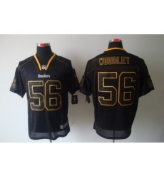 Nike Pittsburgh Steelers 56 Lamarr Woodley Black Elite Lights Out NFL Jersey Nike Pittsburgh Steelers 56 Lamarr Woodley Black Elite Lights Out NFL Jersey