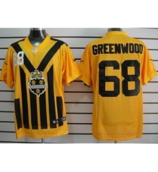 Nike Pittsburgh Steelers 68 L.C. Greenwood Yellow Elite 1933s Throwback NFL Jersey Nike Pittsburgh Steelers 68 L.C. Greenwood Yellow Elite 1933s Throwback NFL Jersey