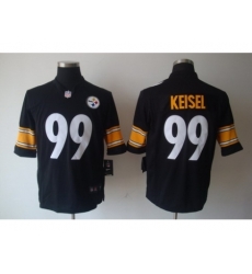 Nike Pittsburgh Steelers 99 Brett Keisel Black Limited NFL Jersey Nike Pittsburgh Steelers 99 Brett Keisel Black Limited NFL Jersey