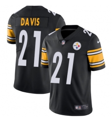 Nike Steelers #21 Sean Davis Black Team Color Mens Stitched NFL Vapor Untouchable Limited Jersey Nike Steelers #21 Sean Davis Black Team Color Mens Stitched NFL Vapor Untouchable Limited Jersey