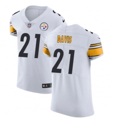 Nike Steelers #21 Sean Davis White Mens Stitched NFL Vapor Untouchable Elite Jersey Nike Steelers #21 Sean Davis White Mens Stitched NFL Vapor Untouchable Elite Jersey