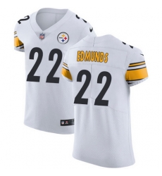 Nike Steelers #22 Terrell Edmunds White Mens Stitched NFL Vapor Untouchable Elite Jersey Nike Steelers #22 Terrell Edmunds White Mens Stitched NFL Vapor Untouchable Elite Jersey