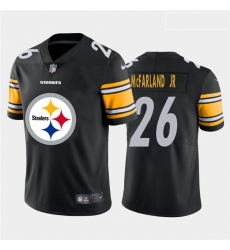 Nike Steelers 26 Anthony McFarland Jr Black Team Big Logo Vapor Untouchable Limited Jersey Nike Steelers 26 Anthony McFarland Jr Black Team Big Logo Vapor Untouchable Limited Jersey